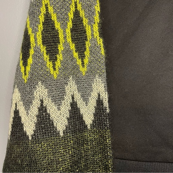 Central Park West | Black Hoodie Sweater Arms zig zag - Picture 5 of 10